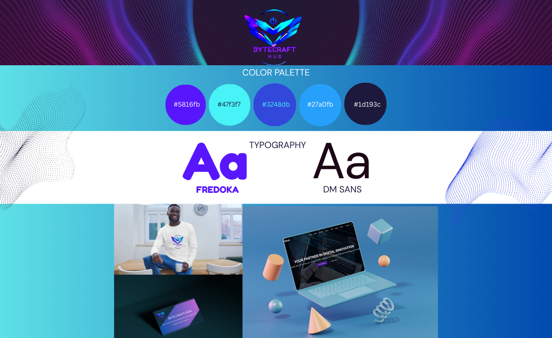Innovative Tech Brand Identity