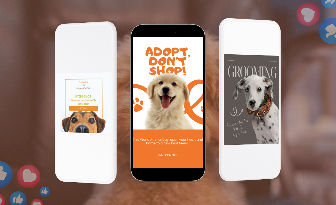 GN Kennel Dog Breeder Social Media Campaign - Pet Breeding Social Media