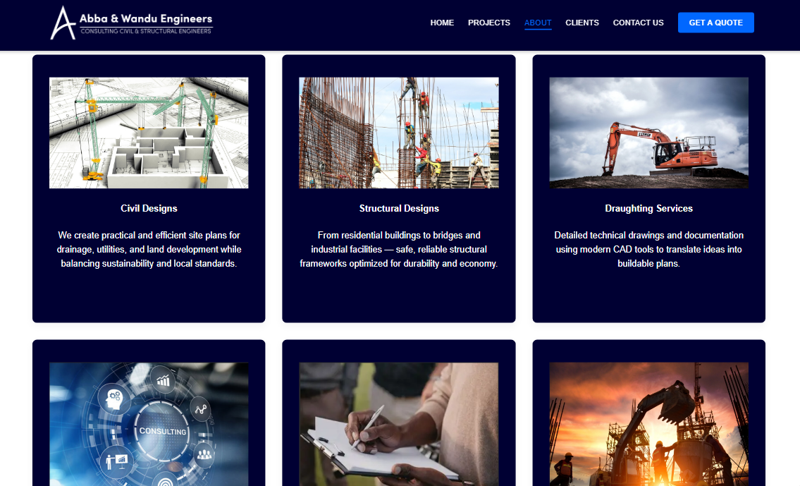 Abba Website Application 5