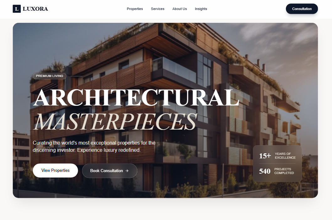 Lex Construction Website - Construction Company Web Design